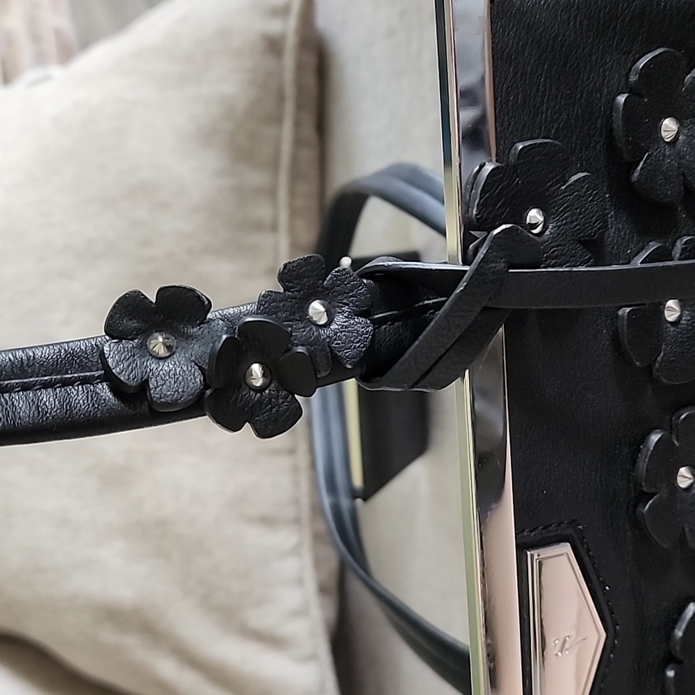 Simply Vera Vera Wang Black Floral Tote - Picture 10 of 10